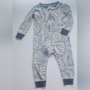 Carter's 18 Months Sloth Print Baby Bodysuit